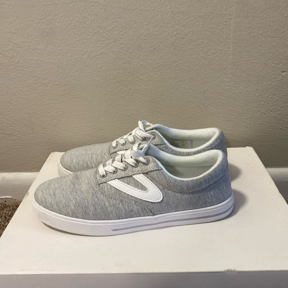 Tretorn Gray and‎ White Women's Sneakers